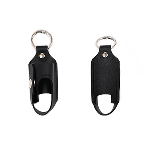 Cross-border spot cough and asthma spray storage <b>keychain</b> <b>leather</b> case, waist hanging antibacterial spray bottle cover, - Product Image 4