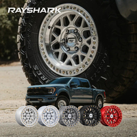 Jantes tout-terrain forgées RS Custom 17 20 pouces 6x135 avec système Beadlock simulé pour Ford F150 Raptor