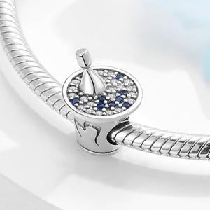 Bracelets breloques en argent Sterling 925 pour femme, bijoux, perles My best Friends, cadeau d'amitié, nouvelle collection Offre Spéciale - Product Image 6