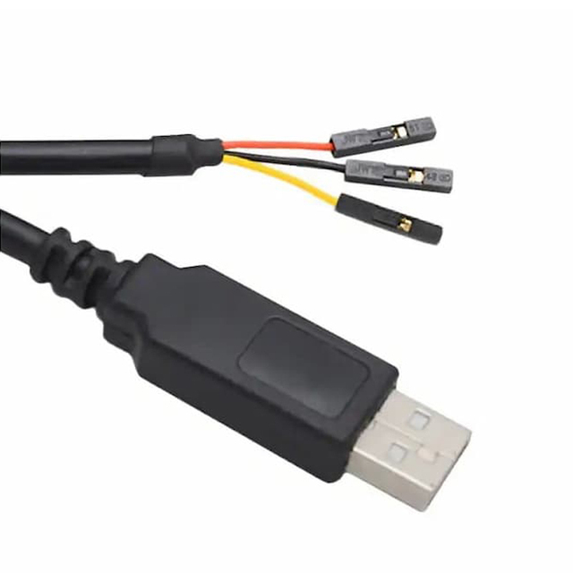 TTL-232R-RPI Type a RS232 USB to Asynchronous with 3.3V TTL Level UART Signals USB Cable for Raspberry Pi Debug