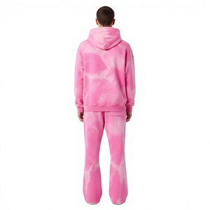Survêtement à capuche de haute qualité pour homme, en molleton doux, léger, polyester/coton, tenue décontractée élégante pour la course à pied - Product Image 2