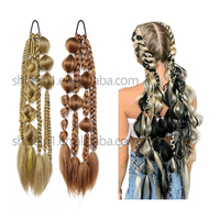 Offre Spéciale Tresse Synthétique Hippie Reggae Dreadlocks Artificiels Loc Extensions À La Main Crochet Unique Extrémité Dreadlock Extensions