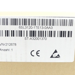 Module moteur unique PLC Sinamics S120 série 600V 3A, neuf et original, référence 6sl3120-1te13-0aa3 - Product Image 5