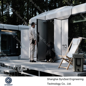 Synzest Luxury Glamping Pod Cabin Eco Resort Capsule House Préfabriqué Modulaire Tourisme <span class=keywords><strong>Vacances</strong></span> <span class=keywords><strong>Location</strong></span> Hébergement - Product Image 2
