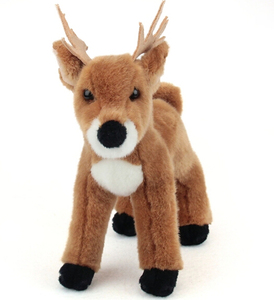 Peluche Realistico di <span class=keywords><strong>Cervo</strong></span> Sika, Giocattolo di Renna Maculata per Souvenir dello Zoo, Decorazione Casa, Regali per Bambini, Vendita all'Ingrosso - Product Image 3