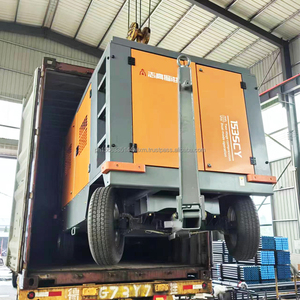 เครื่องอัดอากาศแบบสกรูโรตารี่แบบพกพาสำหรับเครื่องยนต์ดีเซล4ล้อ - Product Image 6