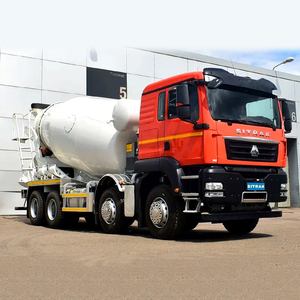 รถผสมคอนกรีต SITRAK 8x4 สีขาว ความจุ 12 ลูกบาศก์เมตร เครื่องยนต์นำเข้า - Product Image 5