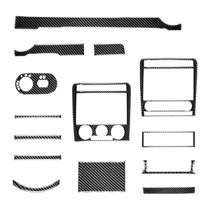 Autocollants décoratifs intérieurs en Fiber de carbone 3D, accessoires de Modification intérieure de voiture pour SEAT Ibiza 2003 – 2008, autocollants en époxy - Product Image 4