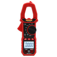 Multimètre numérique à pince HSTAIS AC DC, testeur de diode, NCV, maintien automatique, lampe torche, rétroéclairage, affichage basse consommation