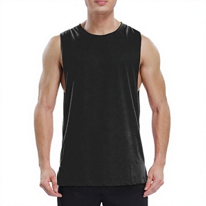 2022 Wholesale Custom Men <b>Singlet</b> 100% Polyester Breathable Silk Screen Printed Gym Training <b>Running</b> Fit <b>Singlets</b> - Product Image 1