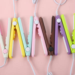 Wholesale 2-in-1 Mini Titanium Hair <b>Straightener</b> & Curling Iron Styling Tools for Household Use - Product Image 6