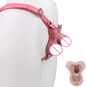 ORALSX Silicone Penis Shape <b>Toy</b> Dick Attachment Male Penis Harness Chastity Pants Penis Packs Sex <b>Toys</b> <b>for</b> <b>Men</b> - Product Image 1