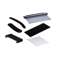 Rideau de protection en alliage d'aluminium pour tour CNC, cache-poussière pour guide de machine