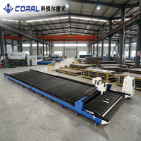 Máquina de Corte Láser de Fibra CNC de Gran Formato CORAL CRL-14032AD de 30000W para Procesamiento Industrial de Metales, Directo de Fábrica