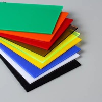Plaques acryliques noires et blanches personnalisables de 5 mm, 6 mm, 7 mm, 4x8 pieds, épaisseur et taille personnalisables, service de découpe/moulage, vente en gros