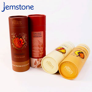 <b>Physical</b> Factory Wholesale Biodegradable Paper Tube Box Packaging with Custom logo - Product Image 2