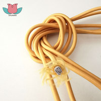CE002 Herstellerangebot 1mm-5mm Farblich Abgestimmtes Rundes Gummi-Hochdichtes Elastikband