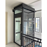 Ascenseur domestique sur mesure de 3,6 m, deux étages, avec système de levage pneumatique, 3 étages, 31 pieds de hauteur, pour 2 personnes.