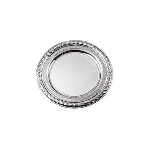 Vassoio Decorativo da 18,5 cm con Bordo, Elegante Accento per la Casa - Product Image 1