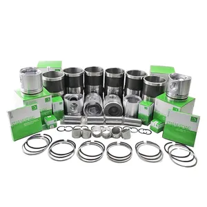 6D114 6CT 6CT8.3 Kit Piston Liner silinder 3948095 3917707 3802429 cocok untuk Cummins Komatsu Set perbaikan mesin