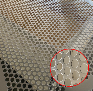 Đục lỗ kim loại thép không gỉ lưới lưới tản nhiệt loa kim loại đục lỗ nhà máy tùy biến trực tiếp - Product Image 3