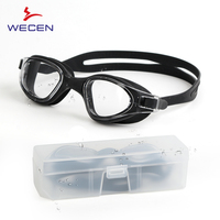 Lunettes de natation pour adultes avec logo personnalisé, anti-buée, protection UV, sans fuite, en silicone souple, pour hommes et femmes, entraînement