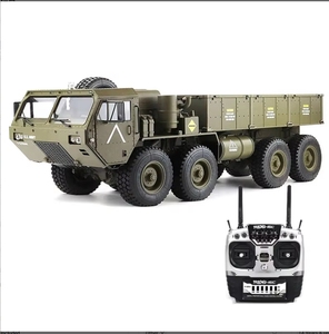 M977 HG Camión de Control Remoto de Metal a Escala 1/12, Simulación de Camión <span class=keywords><strong>8X8</strong></span>, Auto <span class=keywords><strong>RC</strong></span> de Escalada HG P801 - Product Image 4