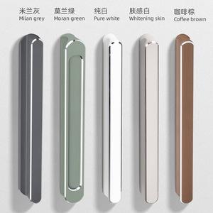 Aluminum Alloy Cabinet <b>Handle</b> Bar Minimalist Round Head Durable Drawer Wardrobe <b>Door</b> <b>Handle</b> - Product Image 4