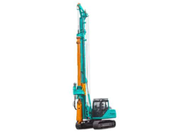 Foreuse rotative diesel avec moteur à engrenages, pompe et moteur, machine de forage de 21 m de profondeur SWDM60
