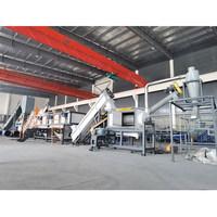 Machine de séchage électrique en plastique HDPE, avec motifs des déchets, traitement des bouteilles de lait, Machine/ligne/plantes