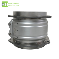 Sistem Knalpot Baru Catalytic Converter DPF Diesel Particulate Filter Richer untuk ELF N-Series 4JJ1 Suku Cadang Mesin Truk