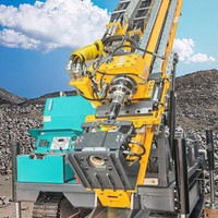 Foreuse diamantée sur chenilles diesel de 600 m de profondeur à prix d'usine avec moteur et pompe pour l'échantillonnage minier – Marché Brésilien