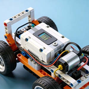 Set di Blocchi da Costruzione Programmabile Creativo MOC, Supercar Mobile Controllata da App, Giocattolo Educativo per Regali - Product Image 2
