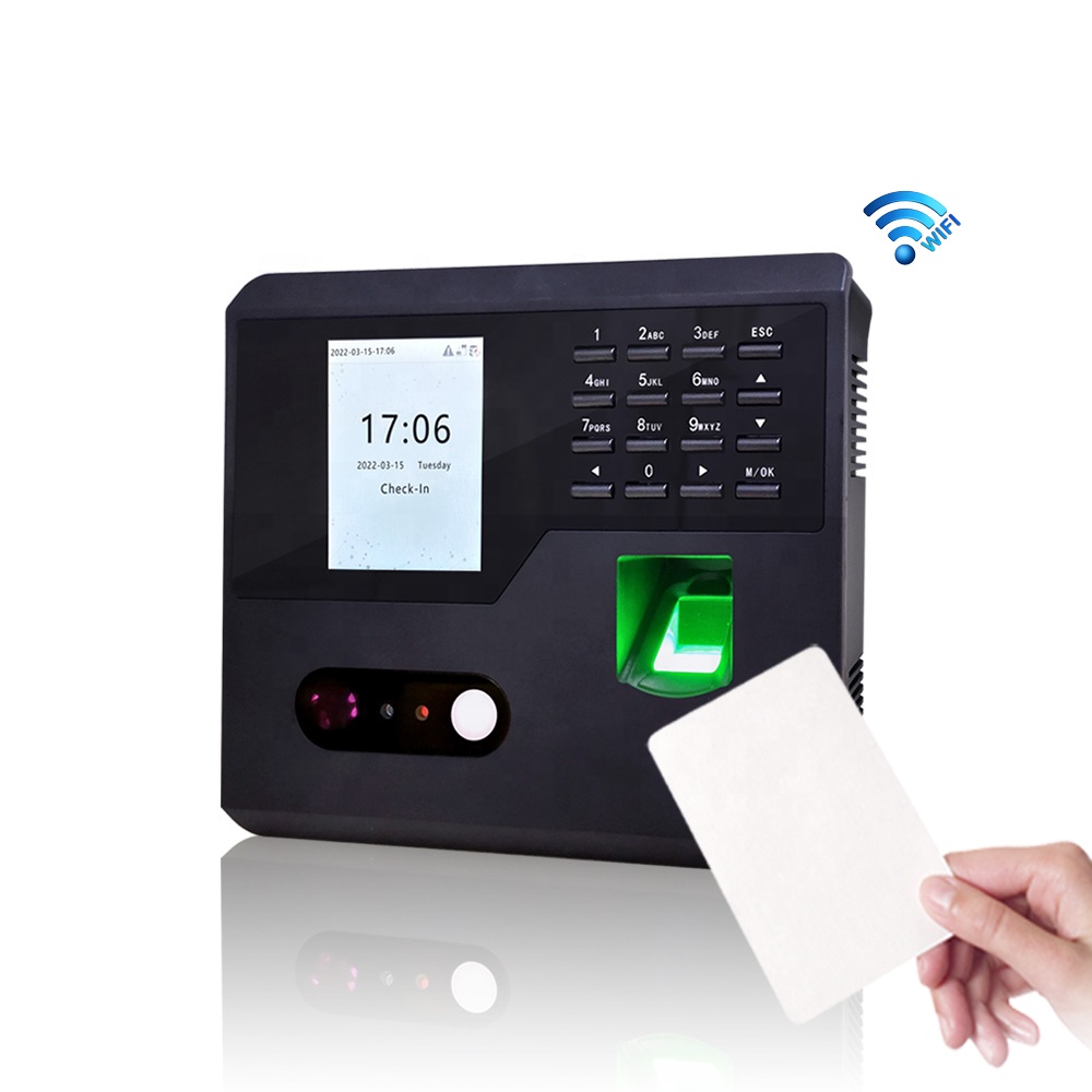 Multi-biometric Biometric Time Attendance System and Face Recognition Biometric Fingerprint Access Control Support WEB Software