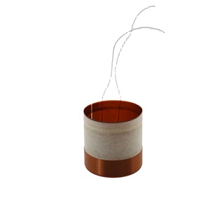 Muestra Gratuita de Bobina de Voz de Alambre de Cobre de 1.75 Pulgadas de Resistencia 6.2ohm, Fabricada con Papel Kraft, Utilizada para Automóviles, Sistemas de Audio Domésticos, Altavoces de TV y Woofer - Product Image 1
