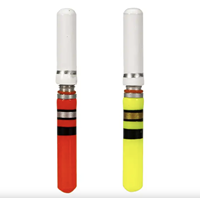 Bâtons lumineux verts et rouges CR322 Starlight Smart LED, flotteurs lumineux, accessoires de pêche de nuit