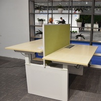 Bureau de travail moderne extensible modulaire, réglable en hauteur, bureau d'ordinateur, poste de travail, table réglable en hauteur