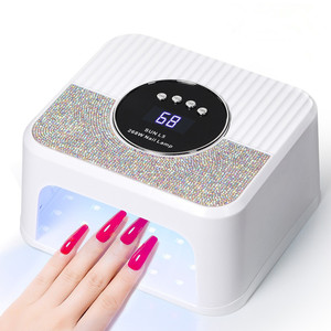 เครื่องอบเล็บยูวี LED กำลังสูง 288 วัตต์ รุ่นใหม่ พร้อมตัวตั้งเวลา 4 ระดับ ชาร์จซ้ำได้ ใช้ในร้านเสริมสวย โครงสร้างพลาสติก สำหรับอบเจล - Product Image 2