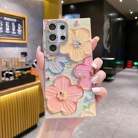 Étui de protection de luxe scintillant avec strass et diamants pour Samsung S23 S24 S25 S26 Plus Ultra