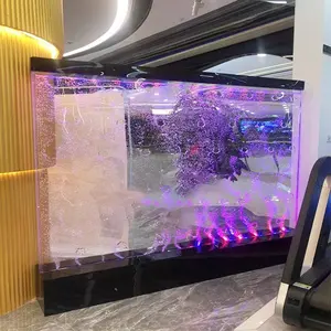 NOVO H8 * W8ft 3D programável água bolha parede água bolha painel para hotel projeto