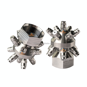 Đa Đầu Bể Rửa Phun Cố Định 13Pcs Đầu 6353 Thép Không Gỉ Có Thể Tháo Rời Máy Bay Phản Lực Đầy Đủ Hình Nón Phun Vòi Phun - Product Image 6