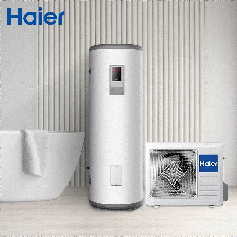Haier A+ Novo Design com controle Wi-Fi Inversor CC completo Split R32 3kw Fonte de ar Caldeira de bomba de calor de água quente