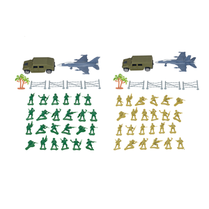 Ensemble de 31 figurines d'<span class=keywords><strong>action</strong></span> de la <span class=keywords><strong>série</strong></span> <span class=keywords><strong>militaire</strong></span> de l'armée, assortiment de figurines de soldats, ensemble de jeu, modèles d'avions, jouet pour enfants - Product Image 1
