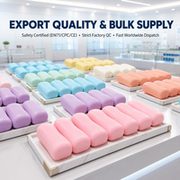 Coffret cadeau de douze savons souples anti-stress, jouets à presser pour soulager le stress, présentoir de comptoir pour les magasins et la vente au détail