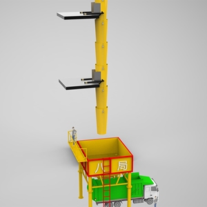 รางก่อสร้างรางรื้อถอนสำหรับใช้งานหนักสำหรับการปรับปรุงอาคารสูง - Product Image 1