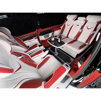 Kursi mobil Suv kustom mewah serat mikro, kursi mobil untuk Toyota Previa w223