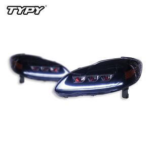 Feux avant TYPY pour Toyota Corolla 2003-2009 (version américaine) avec feux de jour à LED et clignotants séquentiels - Product Image 2