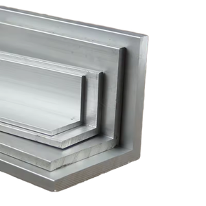 Profilé en aluminium extrudé en forme de L personnalisé 40x40, série 6000, services de pliage, de découpe et de soudage - Product Image 1