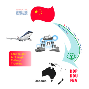 Envío DDP Marítimo/Aéreo/Terrestre/Ferroviario Más Económico de China a Australia, Fiyi, Nueva Zelanda, Palaos, Solomón, Tonga, Nauru, Guam, Cook, Puerta a Puerta, FCL, LCL - Product Image 1