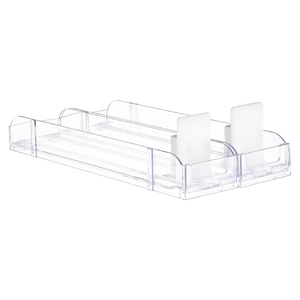 Estante Rodillos Doble Pantalla Lateral Sistema Supermercado Empujador Automático Bobina - Product Image 1